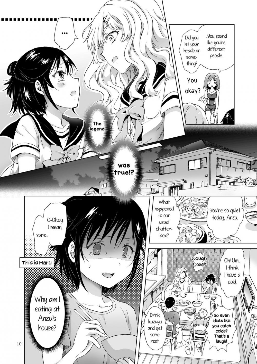 Hentai Manga Comic-How Well-Stacked and Surfboard Swapped Bodies-Read-9